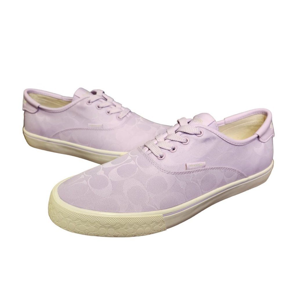 Coach Citysole Skate Sneaker Women's 9.5 In Recycled Signature Jacquard